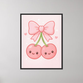 ✨ Kawaii Arte de Pared de Cerezo Rosa - Estética C