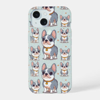 Kawaii Bulldog francés Frenchie Moods