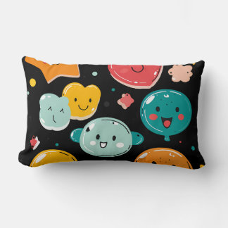 Kawaii Candy Dreams Cojín decorativo