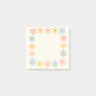 Kawaii Daisy Border Sticky Notes - Publicar Notas