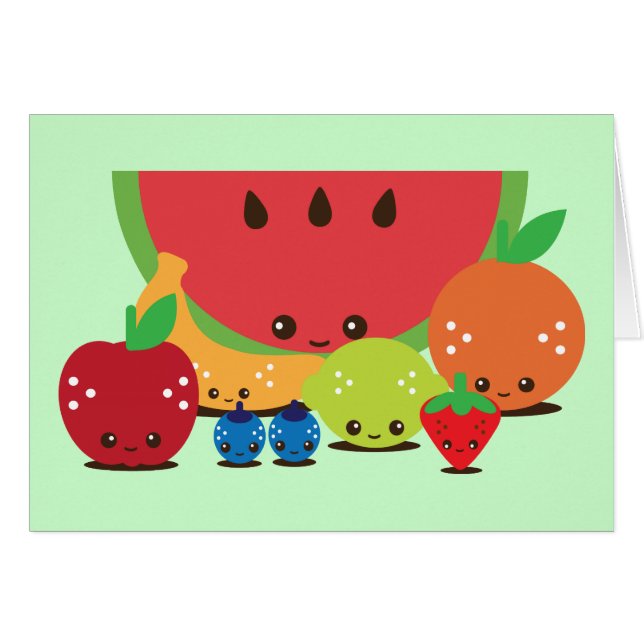 Kawaii Fruit Group (Anverso (Horizontal))