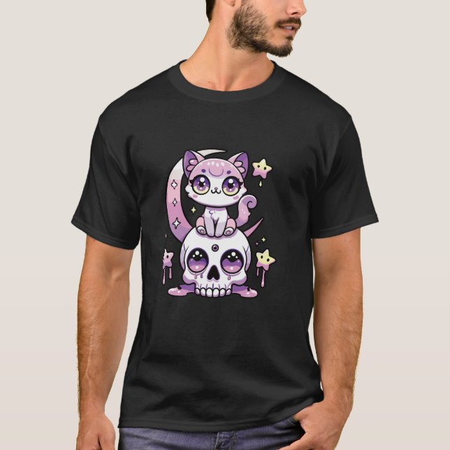 Kawaii Gótico Pastel Gótico Gótico Gótico Camiseta (Anverso)
