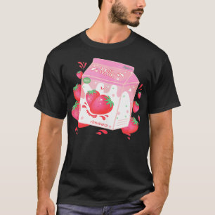 Kawaii Japanese Strawberry Milk Tank Top