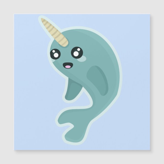 Kawaii Narwhal (Anverso)