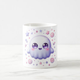 Kawaii Pastel Ghost Mug - Copa de Halloween