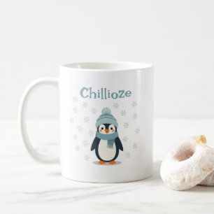 Kawaii Penguin Mug - Copa Chillioze