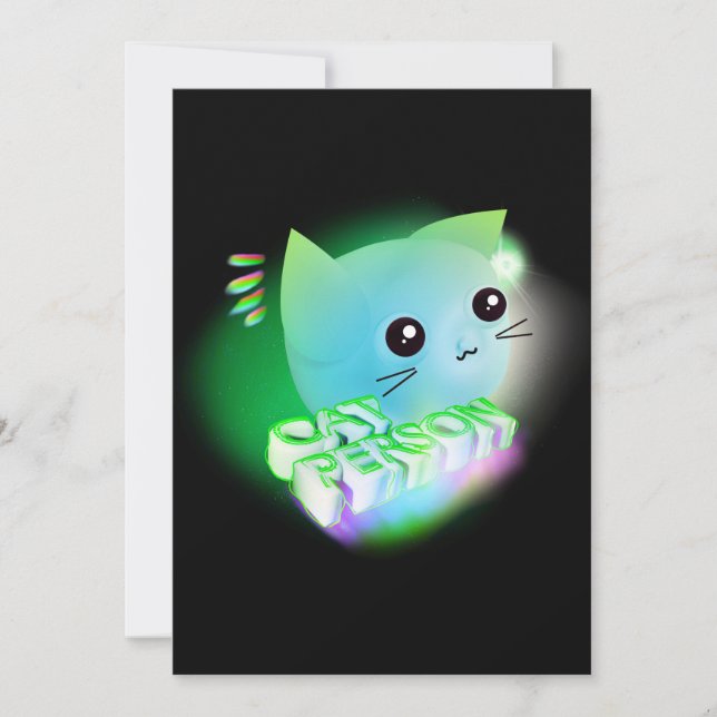 Kawaii Personalizado Kitten (Anverso)