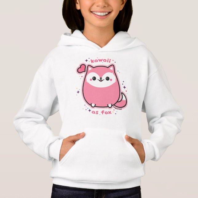 Kawaii Pink Fox (Anverso)