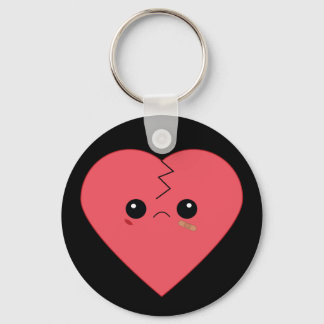 Kawaii rompió el llavero cardíaco