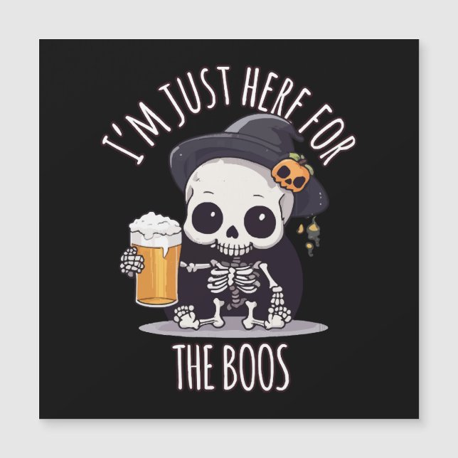 Kawaii Skeleton Halloween Oktoberfest (Anverso)