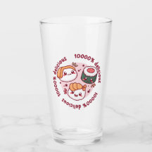 kawaii sushi con citas graciosas para el amante ne