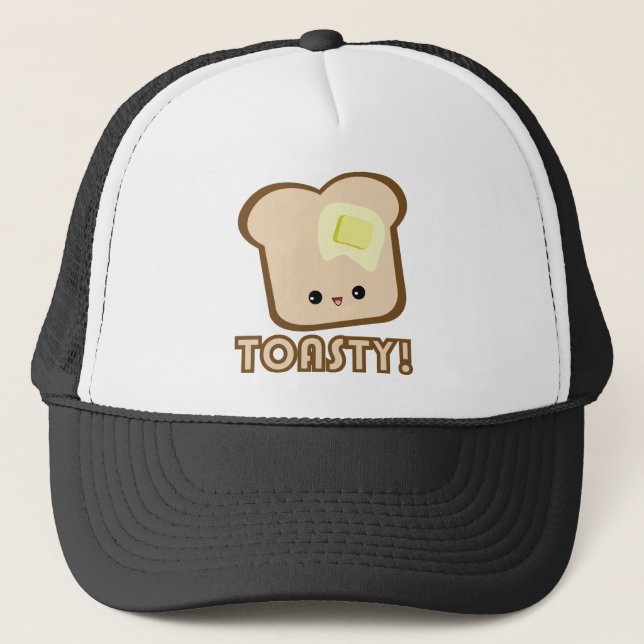 ¡Kawaii Toasty! Gorra de la tostada (Anverso)