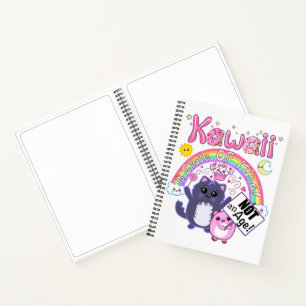 Kawaii: ¡Un estado mental, no una edad! Cuaderno