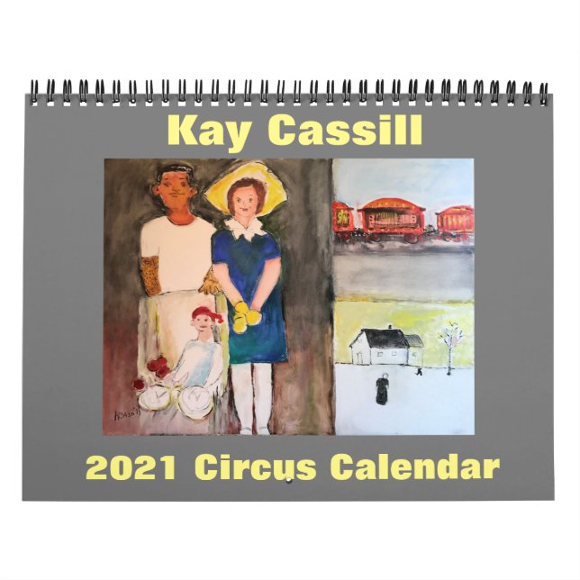 Kay Cassill - Calendario del Circo 2021 (Tapa)