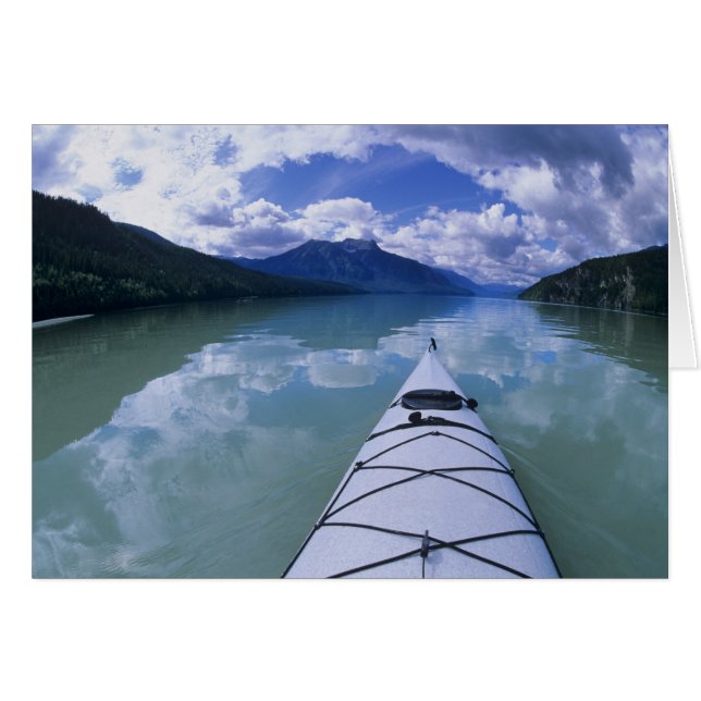 Kayak al final del Lago de Azure en Wells (Anverso (Horizontal))