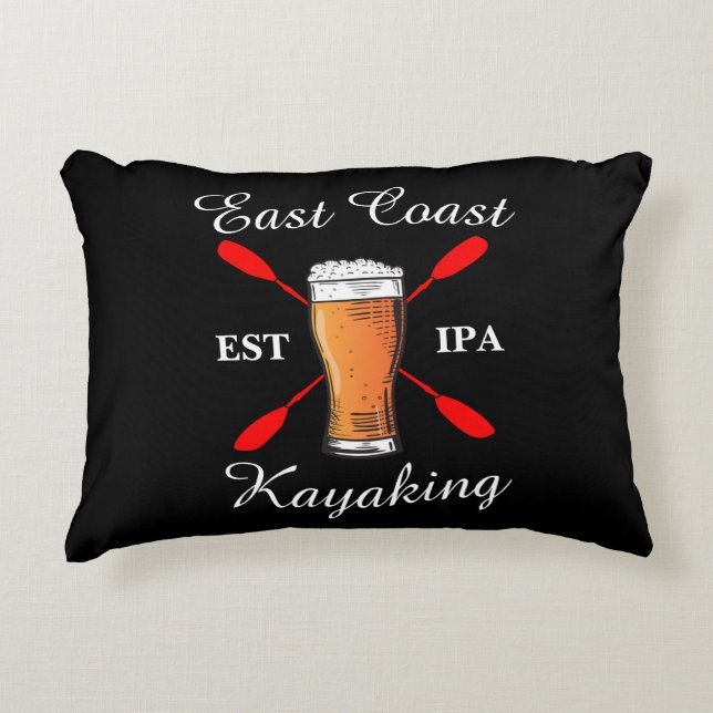 Kayak de la costa este IPA almohada de lanzamiento (Anverso)