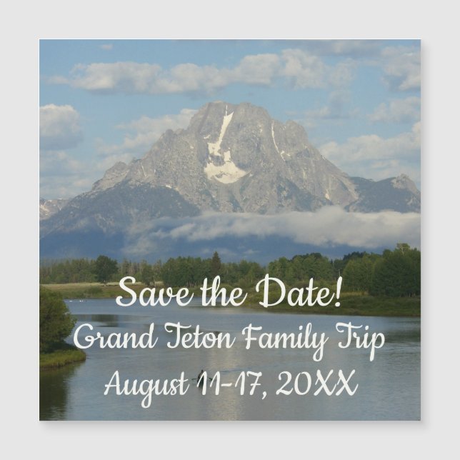 Kayak en el parque nacional de Grand Teton (Anverso)