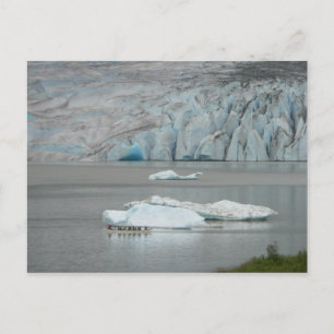 Kayak en la postal de Mendenhall