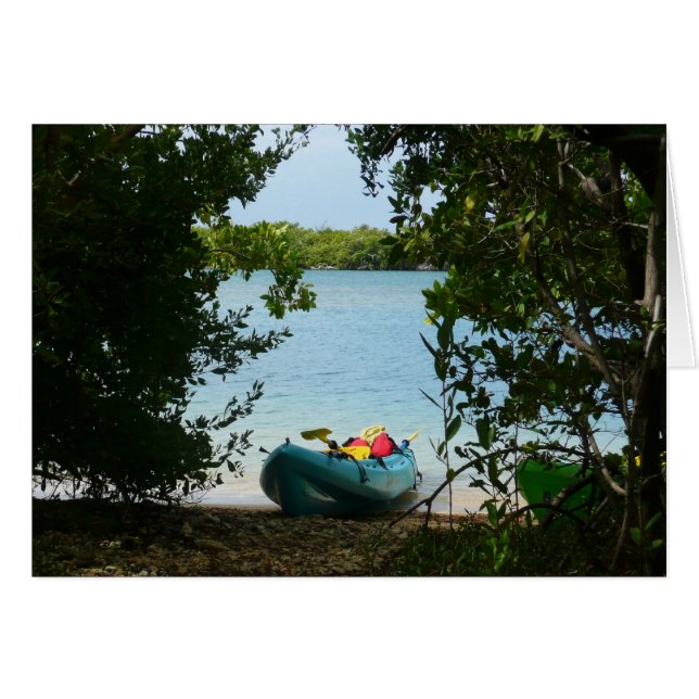 Kayak en St. Thomas Islas Vírgenes Estadounidenses (Anverso (Horizontal))