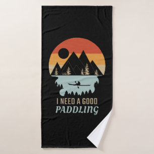 Kayak Mountains Retro
