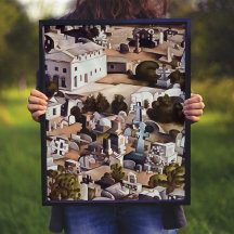 Kayakoy Fethiye abandonó el arte geométrico de la