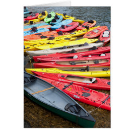 Kayaks coloridos