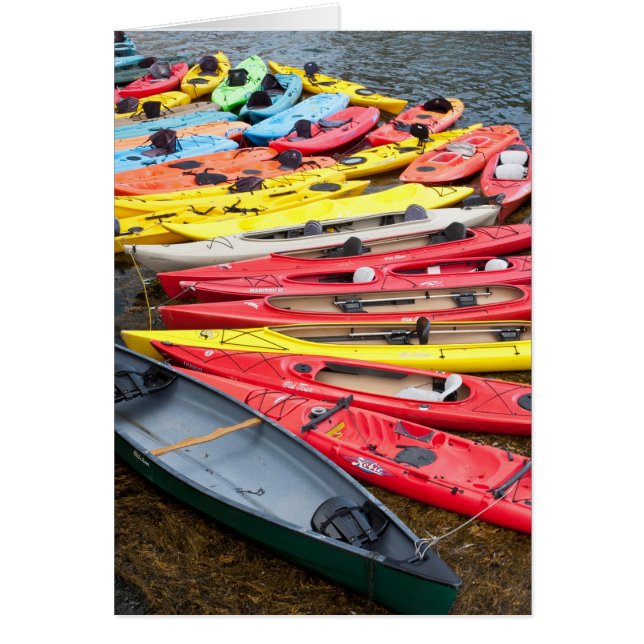 Kayaks coloridos (Frente)