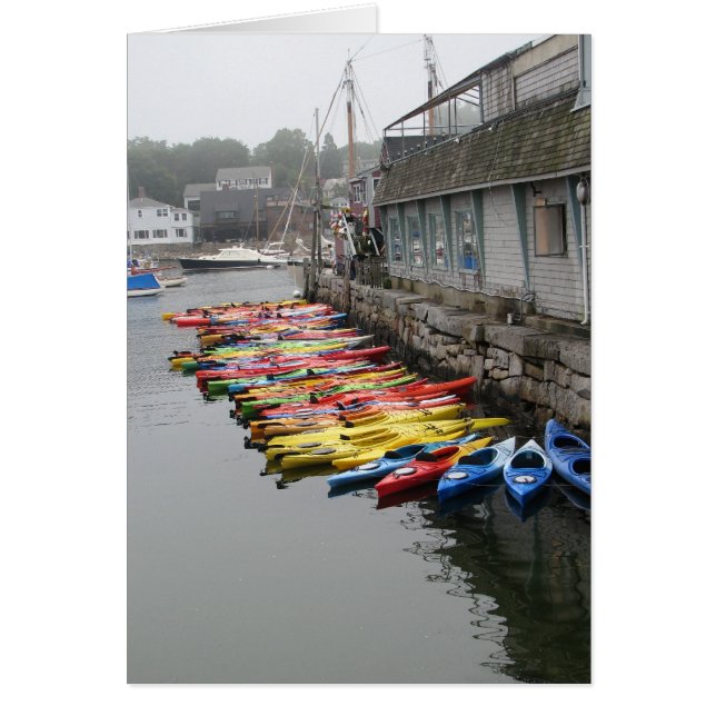 Kayaks En Rockport (Frente)