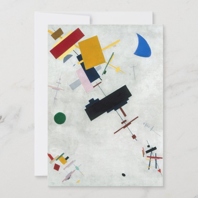 Kazimir Malevich - Suprematismo (Anverso)