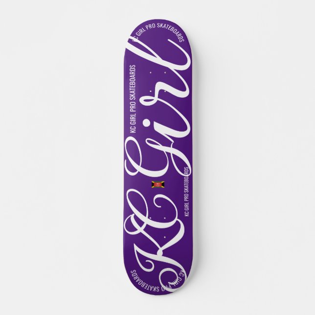 KC CHICA 7 Cubierta para skateboard de 3/4" (Anverso )