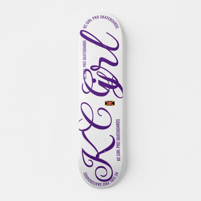 KC CHICA Skateboard (Anverso )