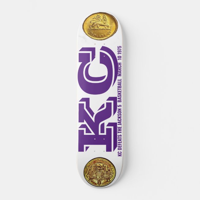 KC DERROTA A JACKSON 5 JAMAICA Skateboard (Anverso)