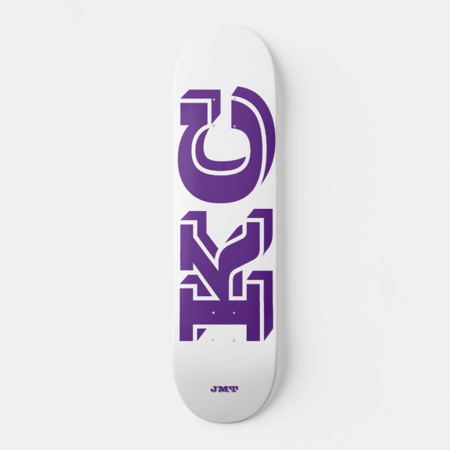 KC / JMT SKATEBOARDS (Anverso)