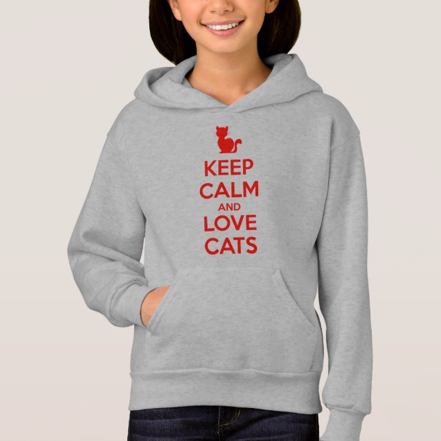 Keep Calm and Love Cats (Anverso)