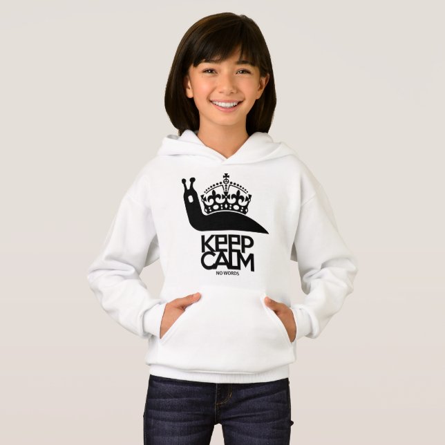 KEEP CALM NO WORDS BY MASANSER (Anverso completo)