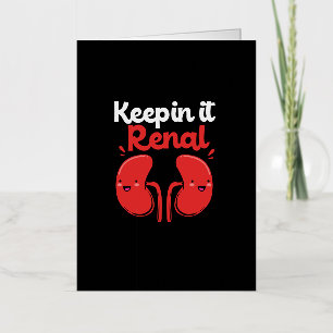 Keepin It Renal Cute Riñón Diálisis Tech