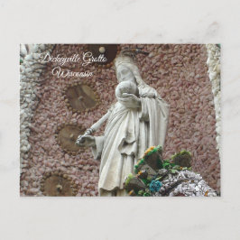 Keepsake de postales de Dickeyville Grotto Wiscons