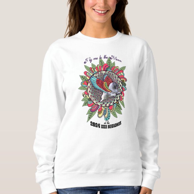 Kees volando a la sudadera de la luna (Anverso)