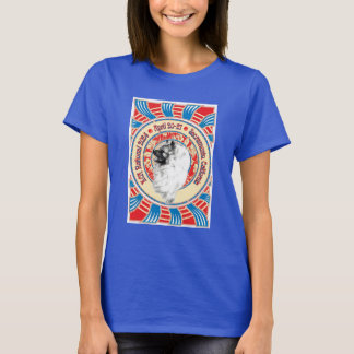 Kees Zeppelin versión azul camiseta