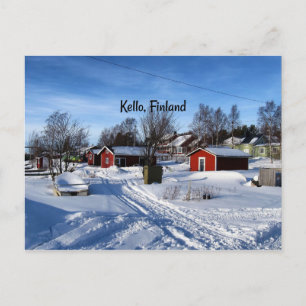 Kello, postal de Finlandia