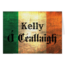 Kelly Irish Flag