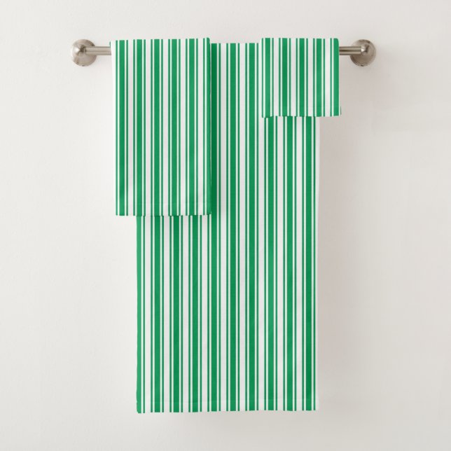 Kelly rayas de caramelo verde y blanco (In situ)