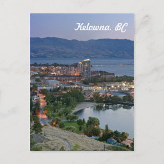Kelowna, tarjeta postal BC
