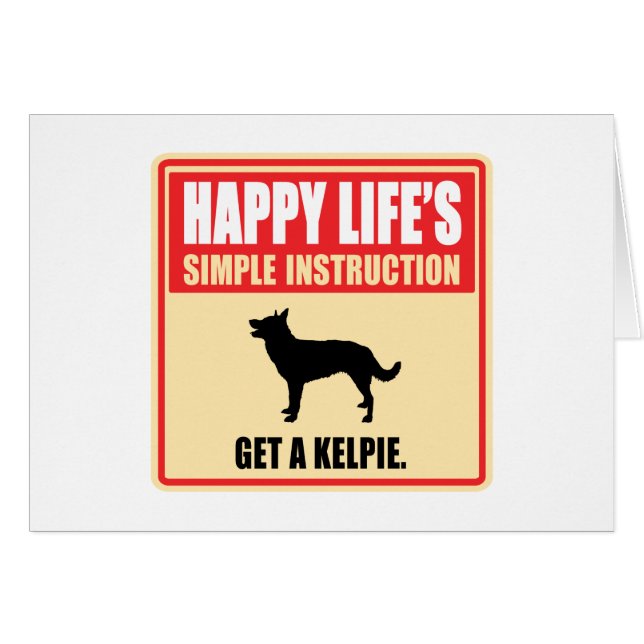 Kelpie australiano (Anverso (Horizontal))