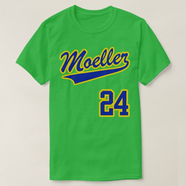 Ken Griffey Jr MOELLER Jersey Front Back Print (Diseño del anverso)