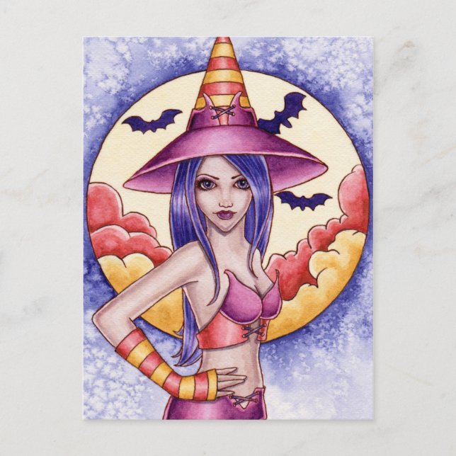 Kenda - Postales para brujas de Halloween (Anverso)