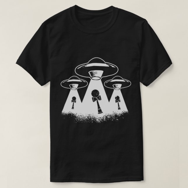 Kendama UFO Cree, Espíritu De La Camiseta De Kenda (Diseño del anverso)