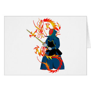 Kendo Swordsman y Fire Dragon