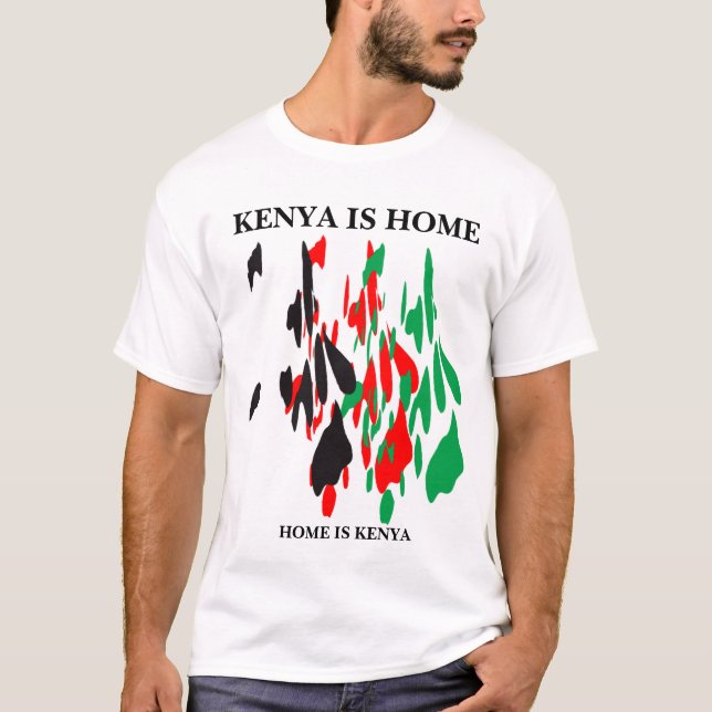 KENIA ES CASA DE Camiseta (Anverso)