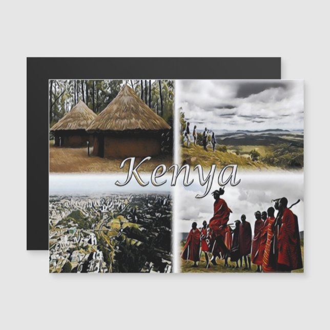 Kenia - Mosaico - (Anverso/Reverso)